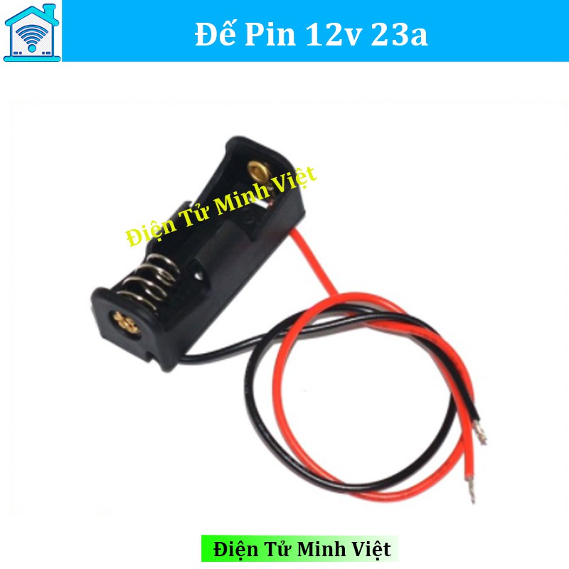 Đế Pin 12V 23A Loại Có Dây