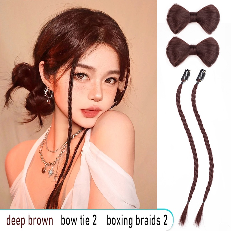 Tóc Giả Thắt Bím Kiểu Thắt Bím