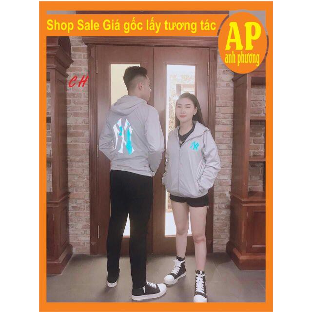 Áo khoác gió N Y phản quang bảy màu | BigBuy360 - bigbuy360.vn