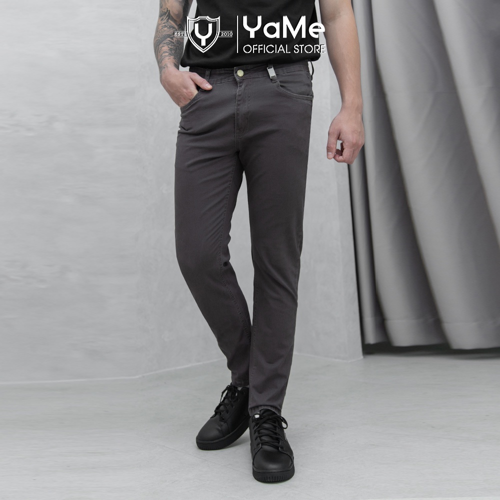 Quần Dài Vải Nam Tối Giản Thời Trang Thương Hiệu Y2010 M9 20954 |YaMe|