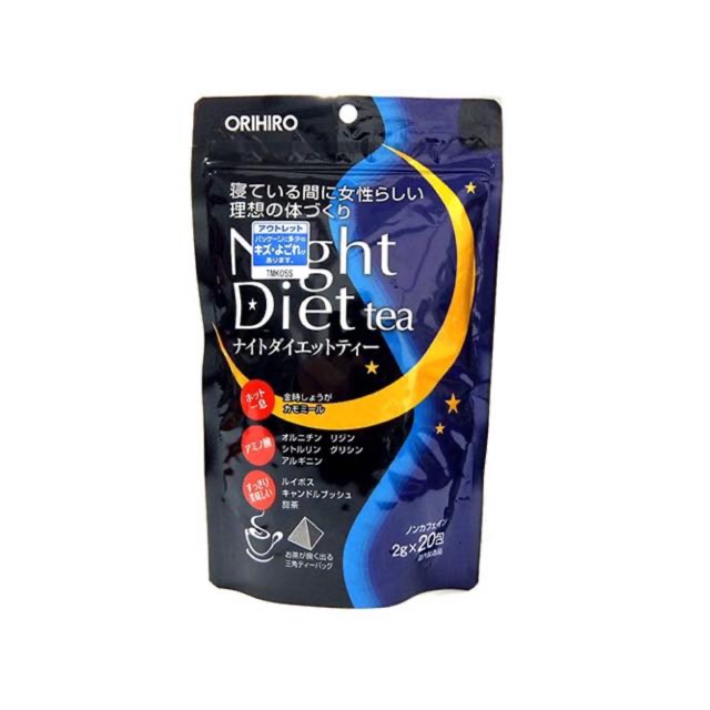 🇯🇵 Trà giảm cân Night Diet Tea Orihiro Nhật Bản :