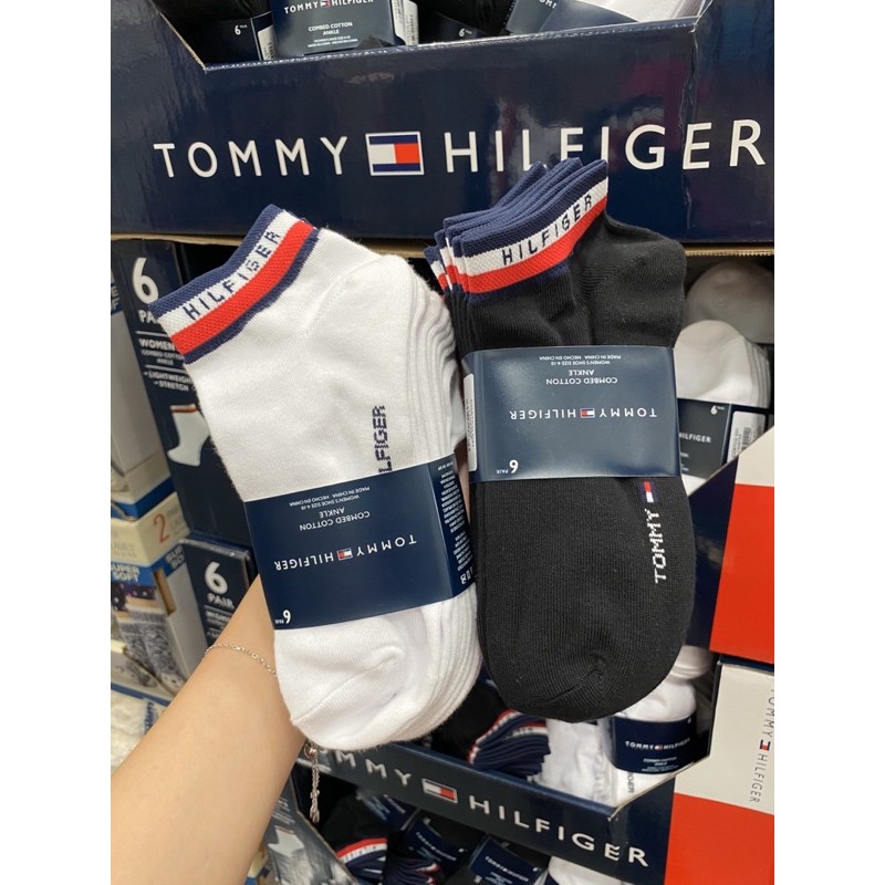 (Hàng Mỹ 🇺🇸) ORDER- SET 6 ĐÔI TẤT TOMMY CHO NỮ