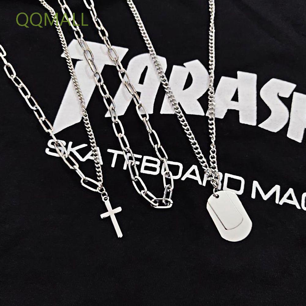 Bộ 3 vòng cổ choker bằng hợp kim phong cách Hàn Quốc cá tính cho nữ