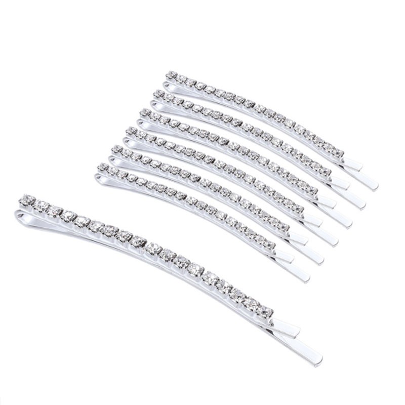 [HÀNG CÓ SẴN] Kẹp tóc đính hạt, pha lê sáng bóng phụ kiện trang sức