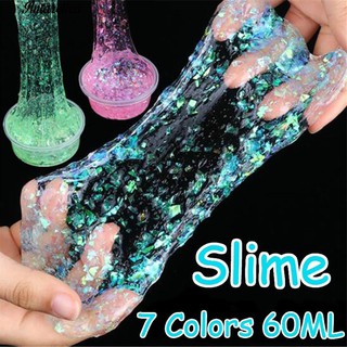 Đồ chơi chất lỏng slime 60ml có kim tuyến lấp lánh sáng tạo cho trẻ