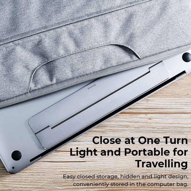 Đế Nâng Tản Nhiệt Laptop Siêu Mỏng Chính Hãng Baseus Papery Notebook Holder Cho Macbook Ultra Book Asus Dell Sony