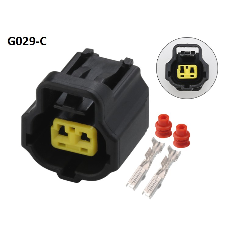 G029-Giắc cắm cảm biến nhiệt độ nước 2 lỗ