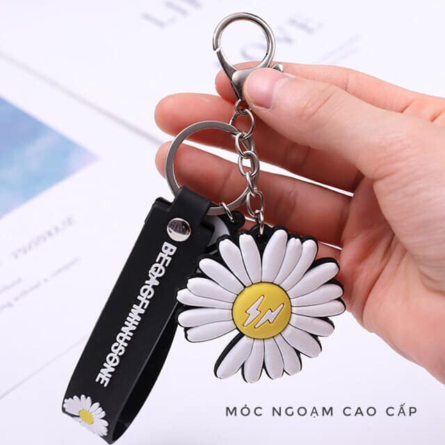 MÓC KHÓA DẺO HOA CÚC PEACMINUSONE - DALA STORE CASE