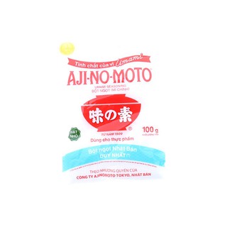 Bột ngọt Ajinomoto hạt nhỏ gói 100g