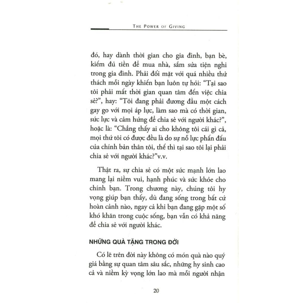 Sách - Cho Đi Là Còn Mãi - First News