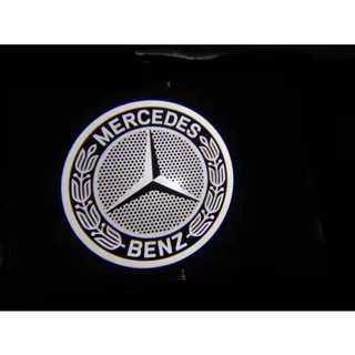 Đèn logo rọi cửa xe mercedes c/e/glc siêu nét hd