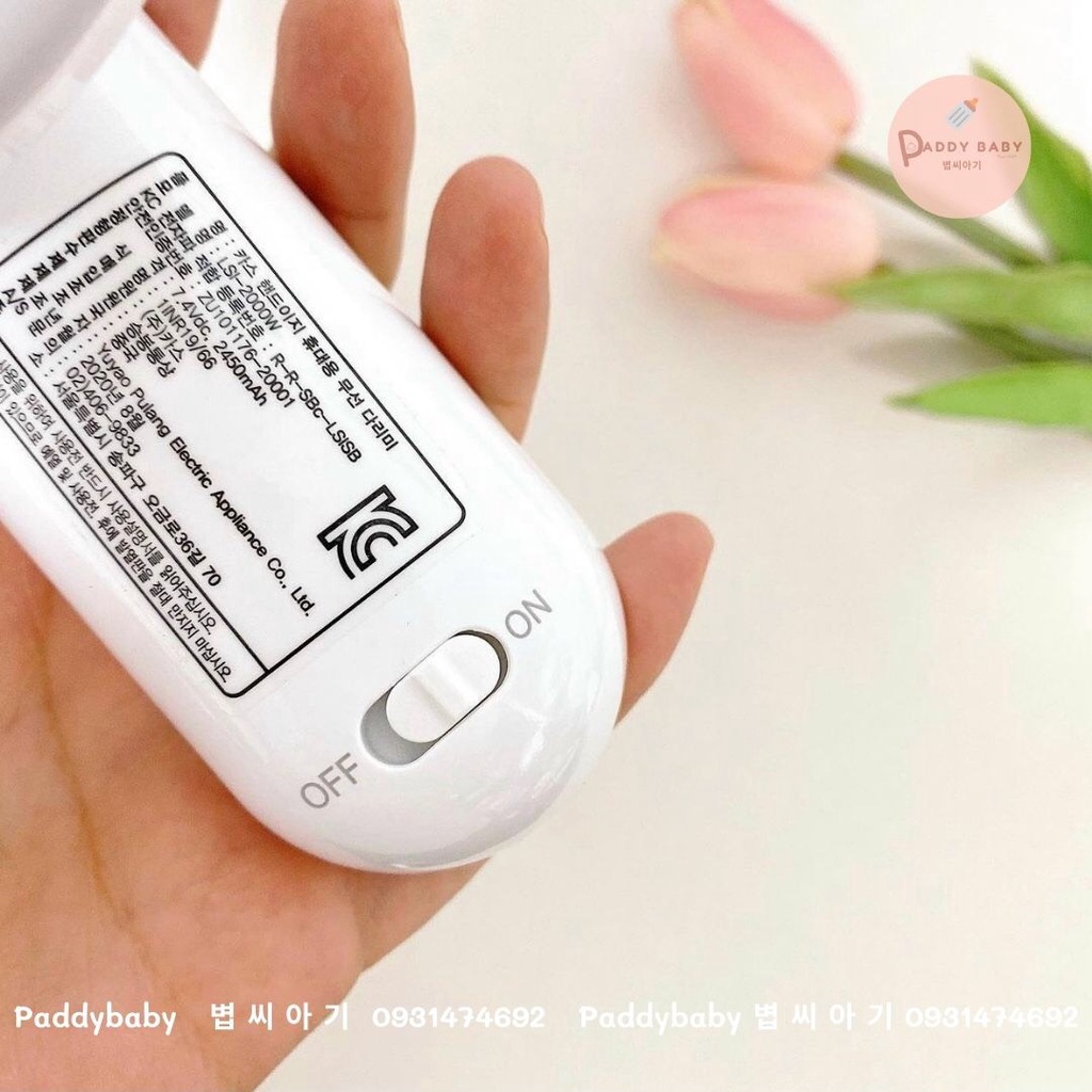 Bàn ủi, bàn là hơi mini cầm tay Cas Hàn Quốc nhỏ gọn 350gr