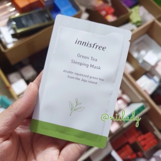 Sample Mặt nạ ngủ Innisfree Green Tea Sleeping Mask