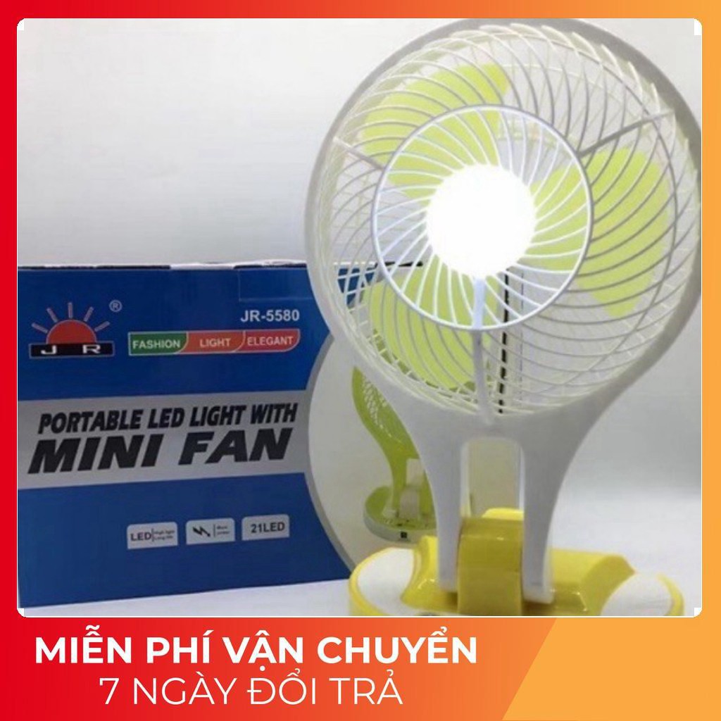 [ VÔ ĐỊCH GIÁ ] Quạt tích điện JR5580 Mini