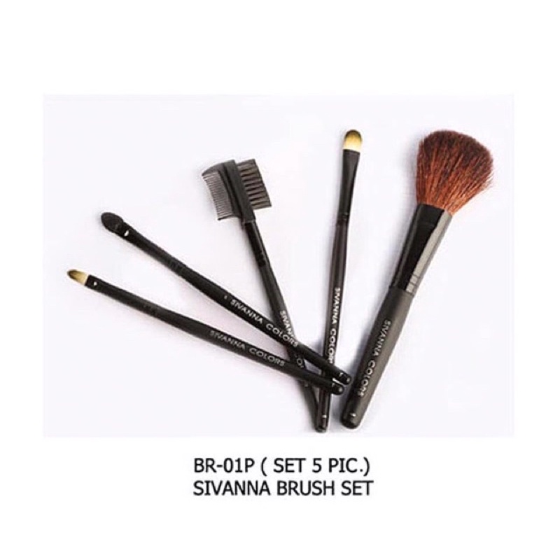 Bộ 5cọ makup Sivanna BLUSH SET BR-01P