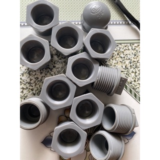 (Nhựa Bình Minh) Bít trơn 27, bít răng trong 27, bít răng ngoài 27