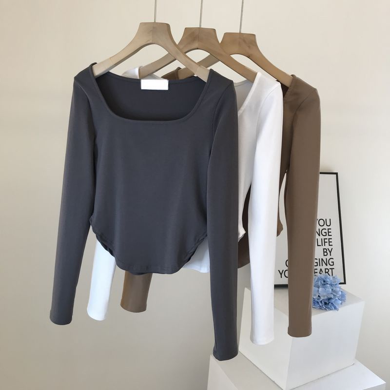 ÁO CROPTOP VẠT BẦU COTTON LÓT NỈ xẻ tà tôn eo