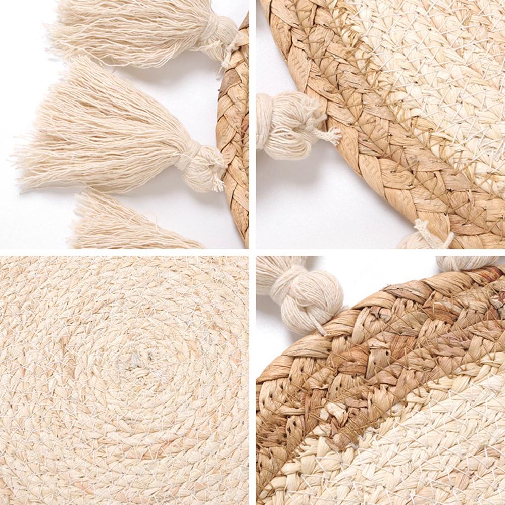 Lloyd Coasters Giỏ Dệt|Đế Lót Ly Phong Cách Boho