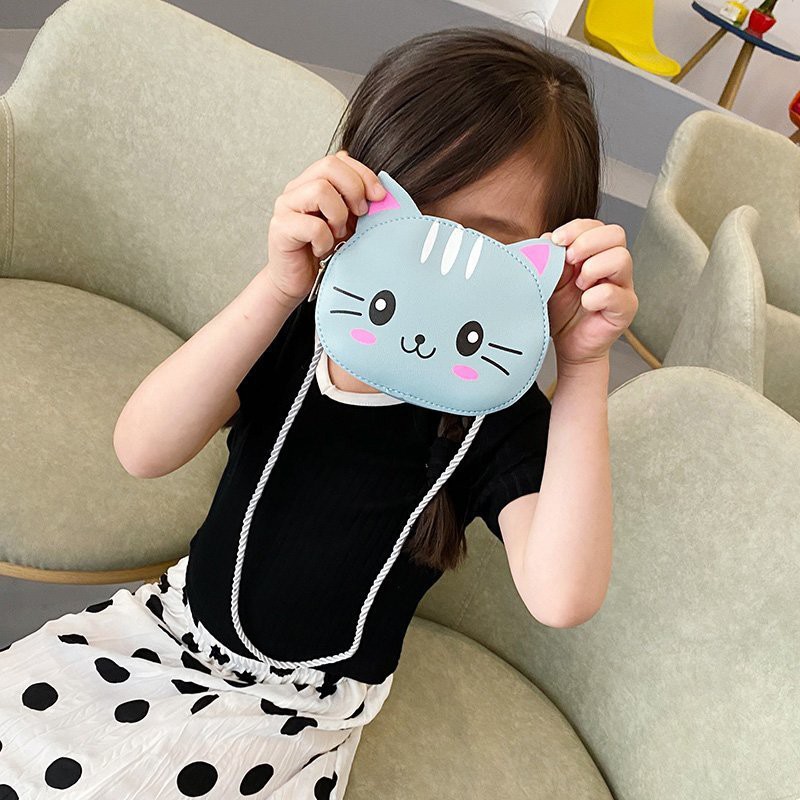 Túi đeo chéo cho bé FUHA, túi mini hình thú hoạt hình xinh xắn dễ thương bé 1 đến 10 tuổi