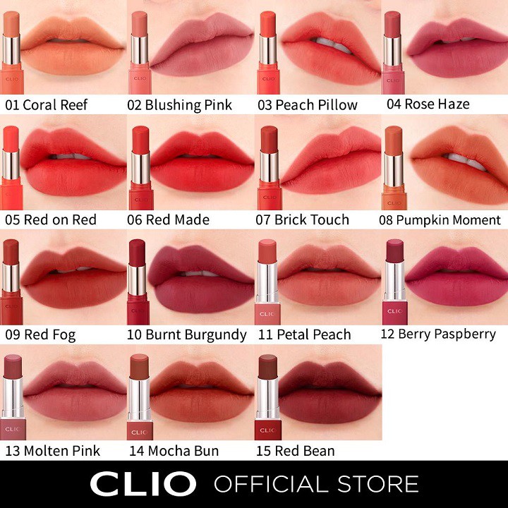 Son lì Clio Mad Matte Stain Lips