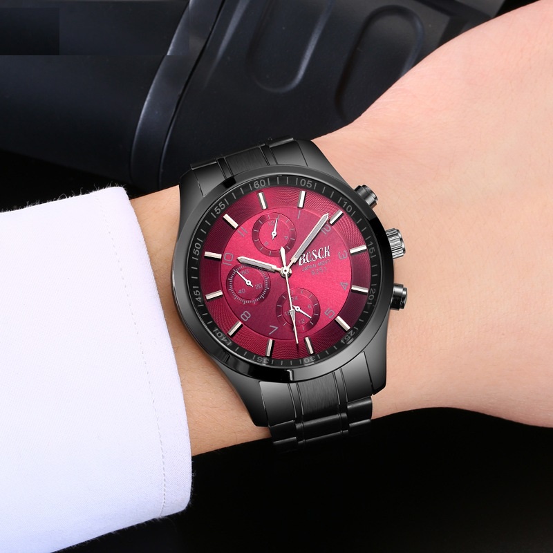 Đồng hồ nam BOSCK Japan 8251 ko lịch