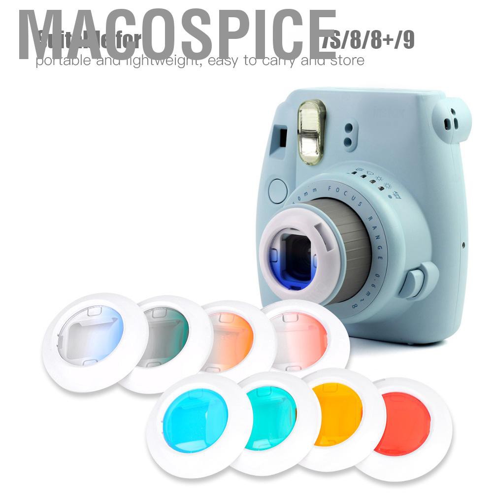 Bộ 4 Kính Lọc Máy Ảnh Chuyên Dụng Cho Fujifilm Instax Mini 7s / 8 / 8 + / 9