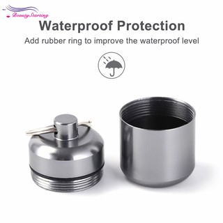 [Hàng mới về] Hộp đựng nút bịt tai chống ồn dùng khi ngủ làm bằng nhôm nhỏ gọn tiện lợi cho du lịch