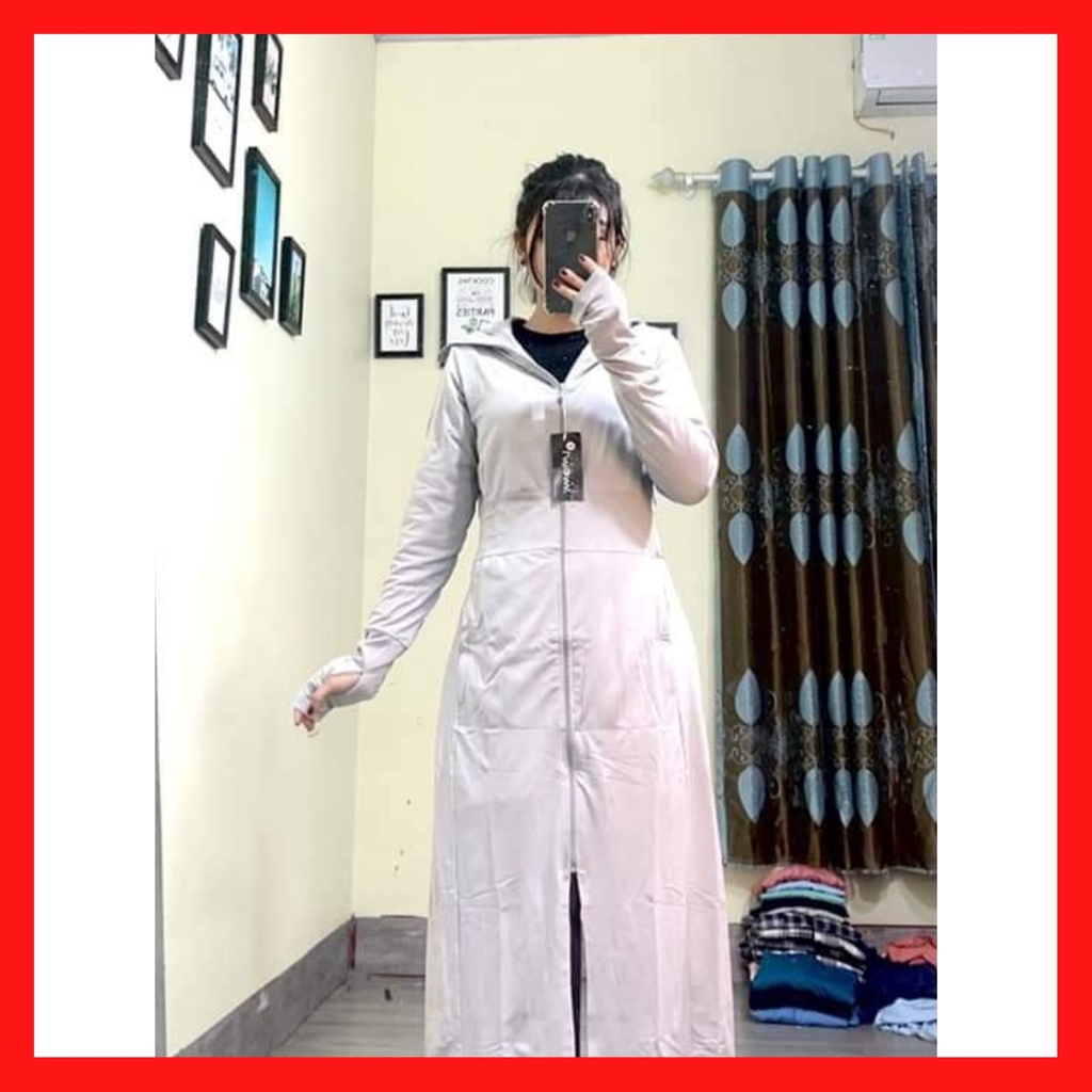 Áo Chống Nắng Nữ Toàn Thân 2 Lớp