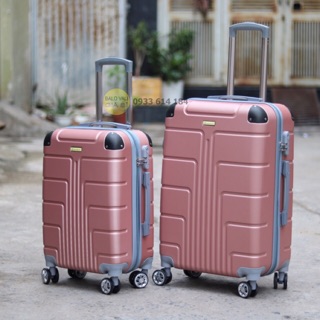 VALI NHỰA 24 INCH 880 HỒNG DA