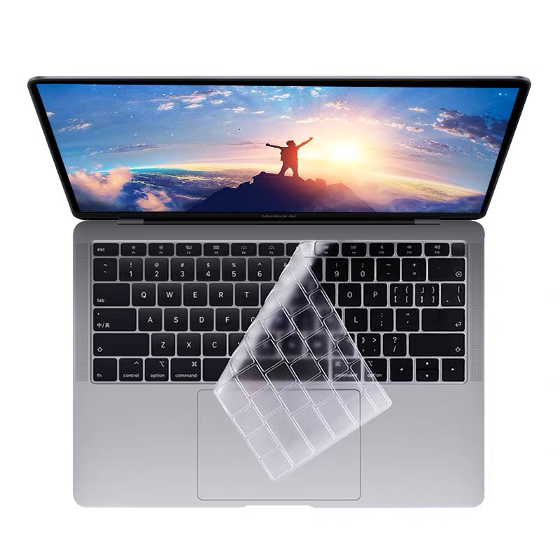 Vỏ bàn phím TPU siêu mỏng trong suốt + phụ kiện vỏ phù hợp với MacBook Pro 14-inch 2021 M1 A2442 mới / MacBook Pro 16-inch 2021 M1 Max A2485