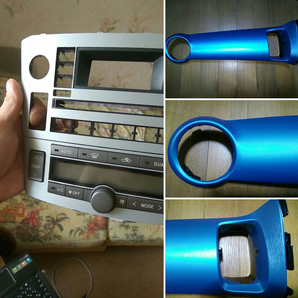 Rehoboth 30cmX100cm Kiểu dáng xe hơi Matt Brushed DIY Wrap Vinyl Film Sheet Bubble Free Air Release Xe máy Ô tô Dán xe hơi