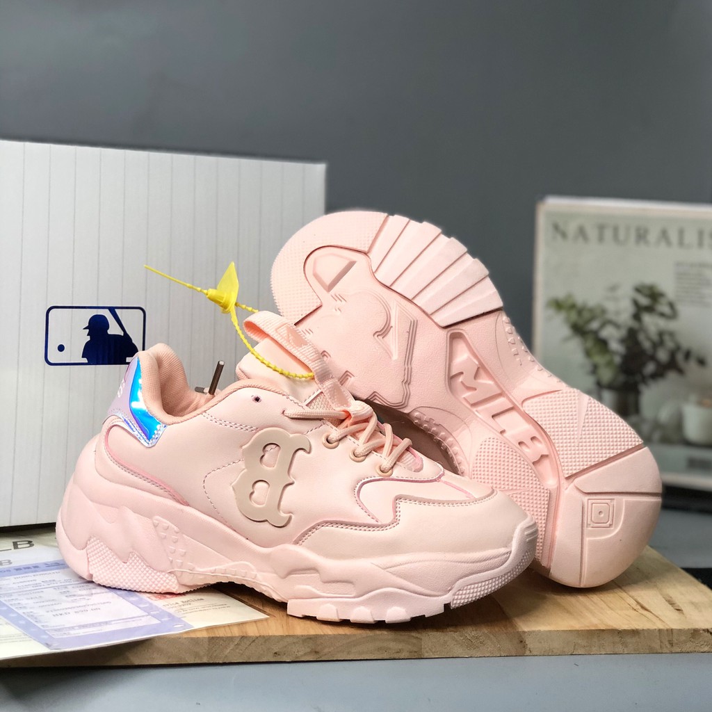 Giày ML_B 2020 màu trắng, kem, hồng, đen gót holo siêu đẹp nam nữ [Fullbox bill] Size Nam | BigBuy360 - bigbuy360.vn