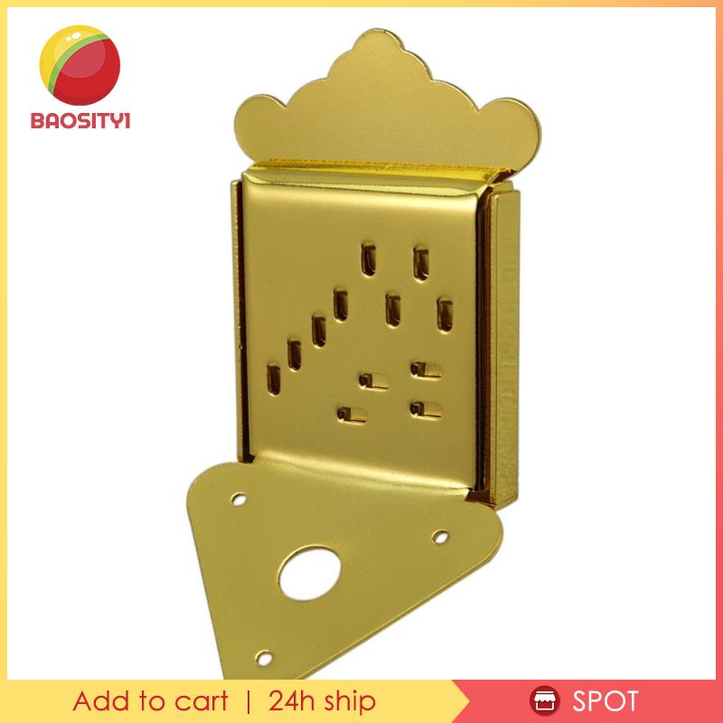 [Baosity1] Phần Đuôi Ngựa Đàn Mandolin Với Ốc Vít Thay Thế Màu Vàng DIY