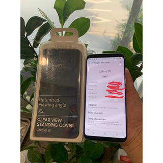 Bao da CLEAR VIEW GALAXY S8 ( HÀNG CHÍNH HÃNG)