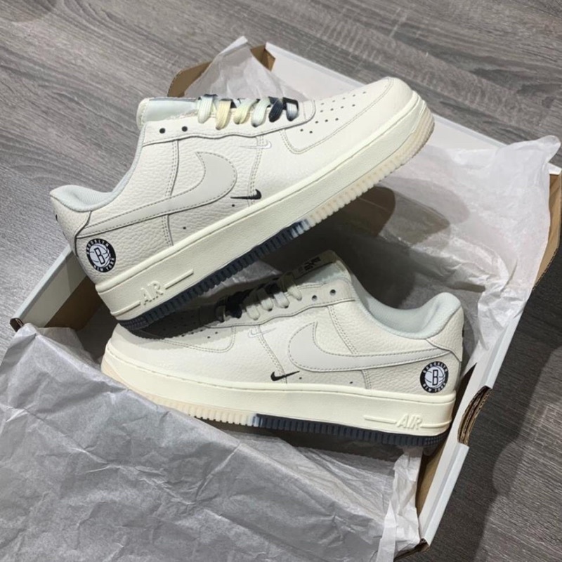 GIÀY AF1 BROOKLYN CREAM LAI AU [ FULL BOX + FREE SHIP ]