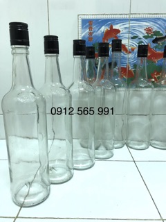 Chai Thuỷ Tinh Vodka 750ml
