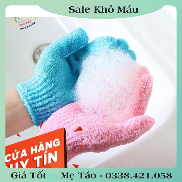 [auth] Găng tay tẩy tế bào chết chống trượt dưỡng ẩm cho da khi tắm- 1 chiếc [Hot]