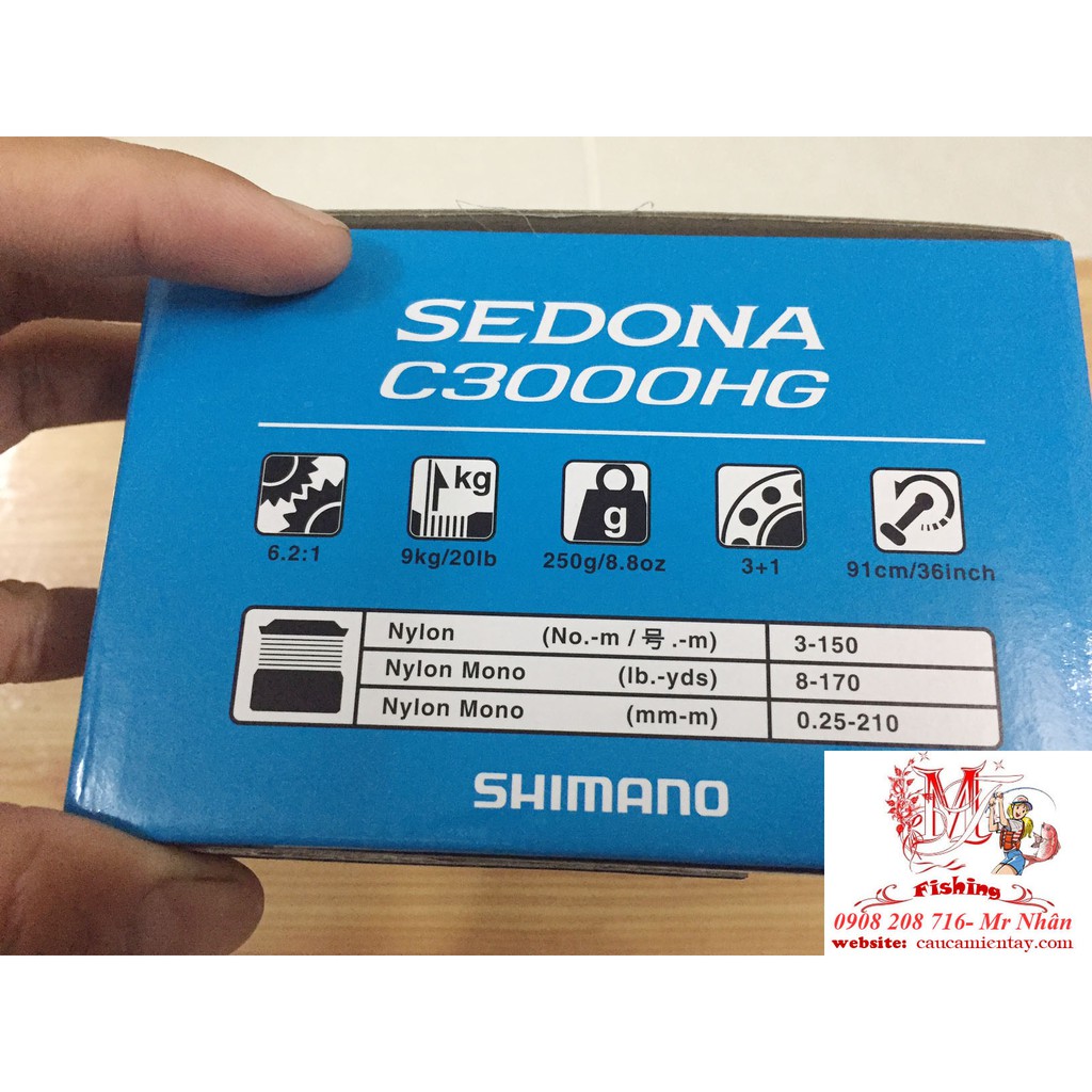 Máy Câu Đứng Shimano Sedona C3000HG