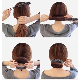 Dây Buộc Tóc Đính Đá Xinh Xắn Dành Cho Nữ