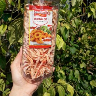 Mực xé sợi hấp nước dừa hủ pet 300gr