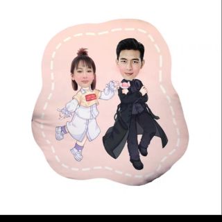 Gối ghép mặt theo yêu cầu - liên hệ shop