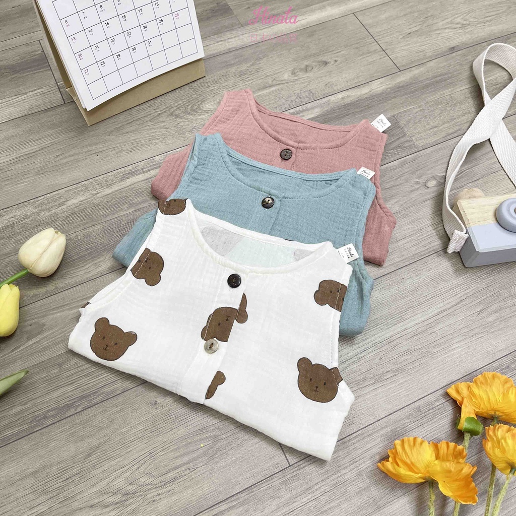 Combo 3 Set Muslin Unisex BF57 Hinata
