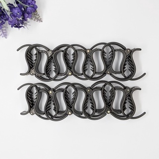 Kẹp tóc càng cua , cặp tóc càng cua đen nhám [set 12 cái ]