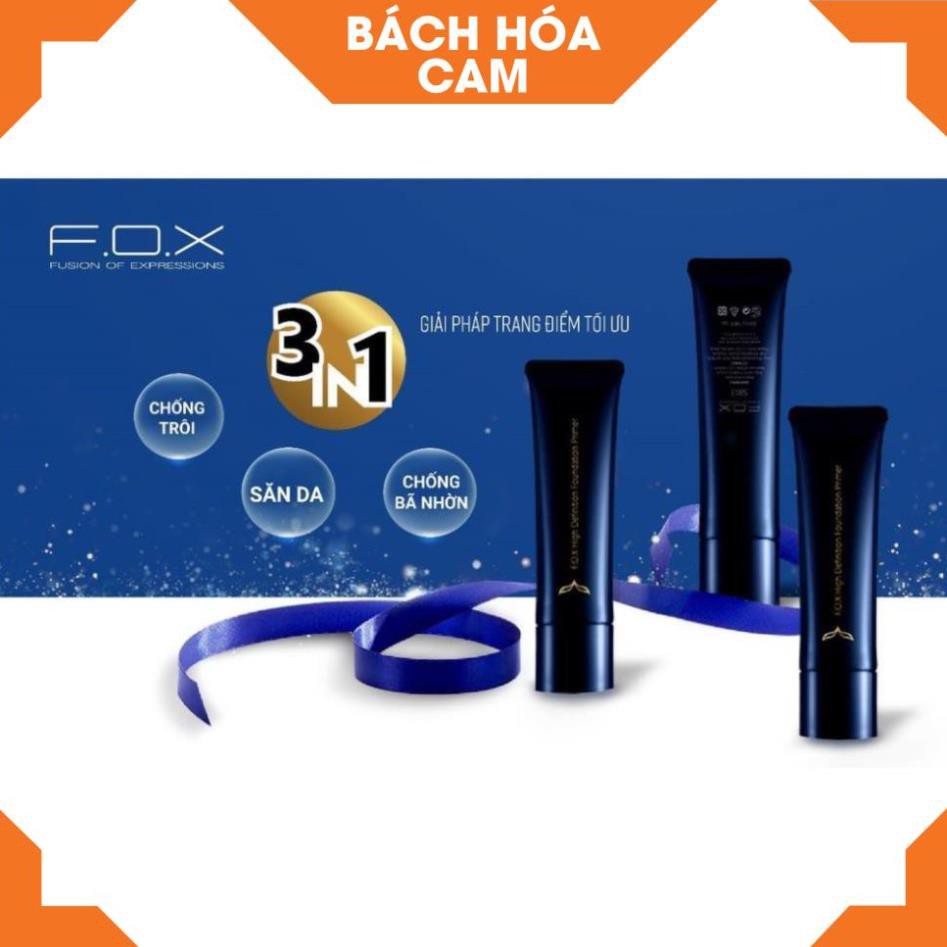 Kem Lót Baby Face Căng Mịn, Trắng Sáng Tức Thì FOX Makeup Primer│3 in 1 Solution 35ml