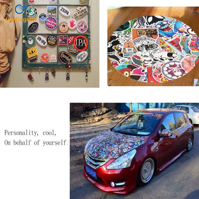 Bộ 50 Miếng Dán Trang Trí Hình Động Vật Dễ Thương