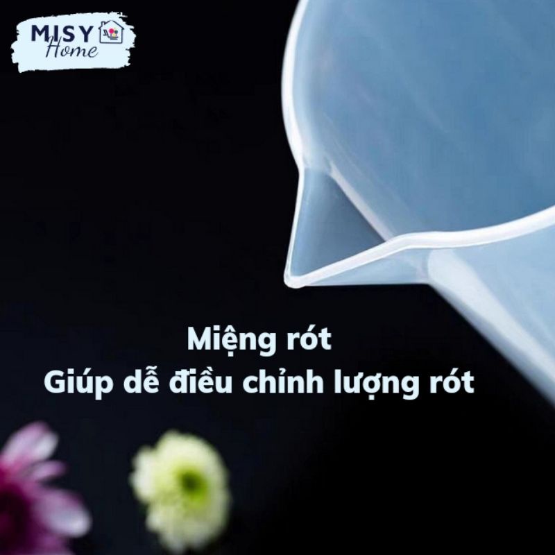 [Hàng dày] Ly cốc ca đong ml 50 100 250 500ml 1, 2, 5 lít định lượng có chia vạch nhựa 1000ml 2000ml 5000ml Misy Home