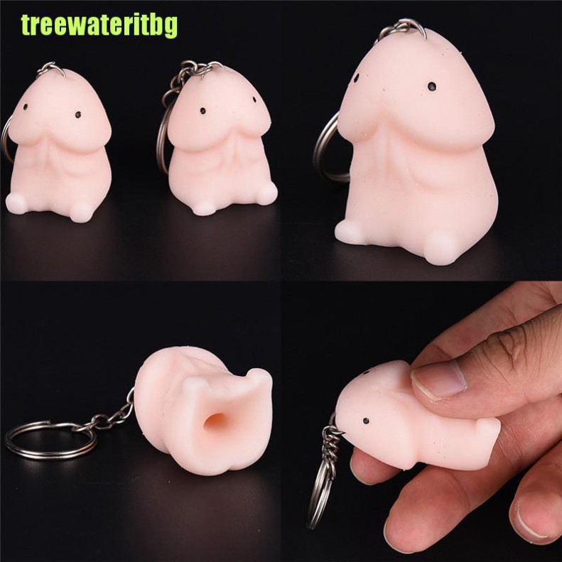 Móc Khóa Squishy Hình Mặt Cười Đáng Yêu