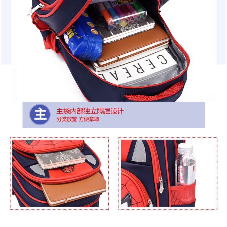 Balo Chống Gù Cao Cấp Học Sinh Tiểu Học Hoàng Hà Kích Thước 37 x 29 x 13cm