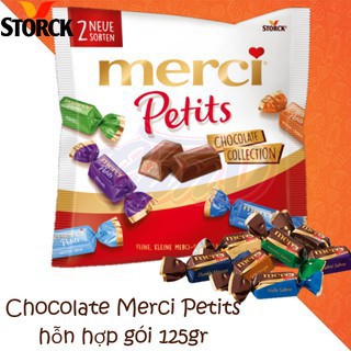 Sỉ kẹo socola Merci Petits socola nhân cafe gói 125g