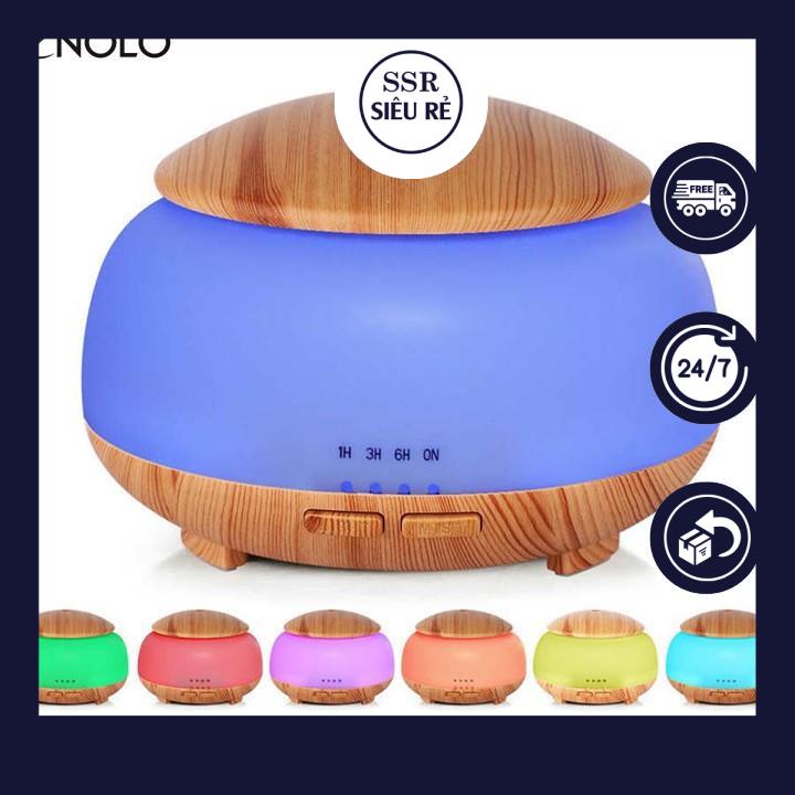 Máy Phun Sương Khuếch Tán Tinh Dầu Nagomi Có Led Kèm Remote Điều Khiển Từ Xa Tặng Tinh Dầu 10ml (LA230299)